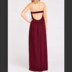 NWT Show Me Your Mumu | Siren Maxi Dress Merlot